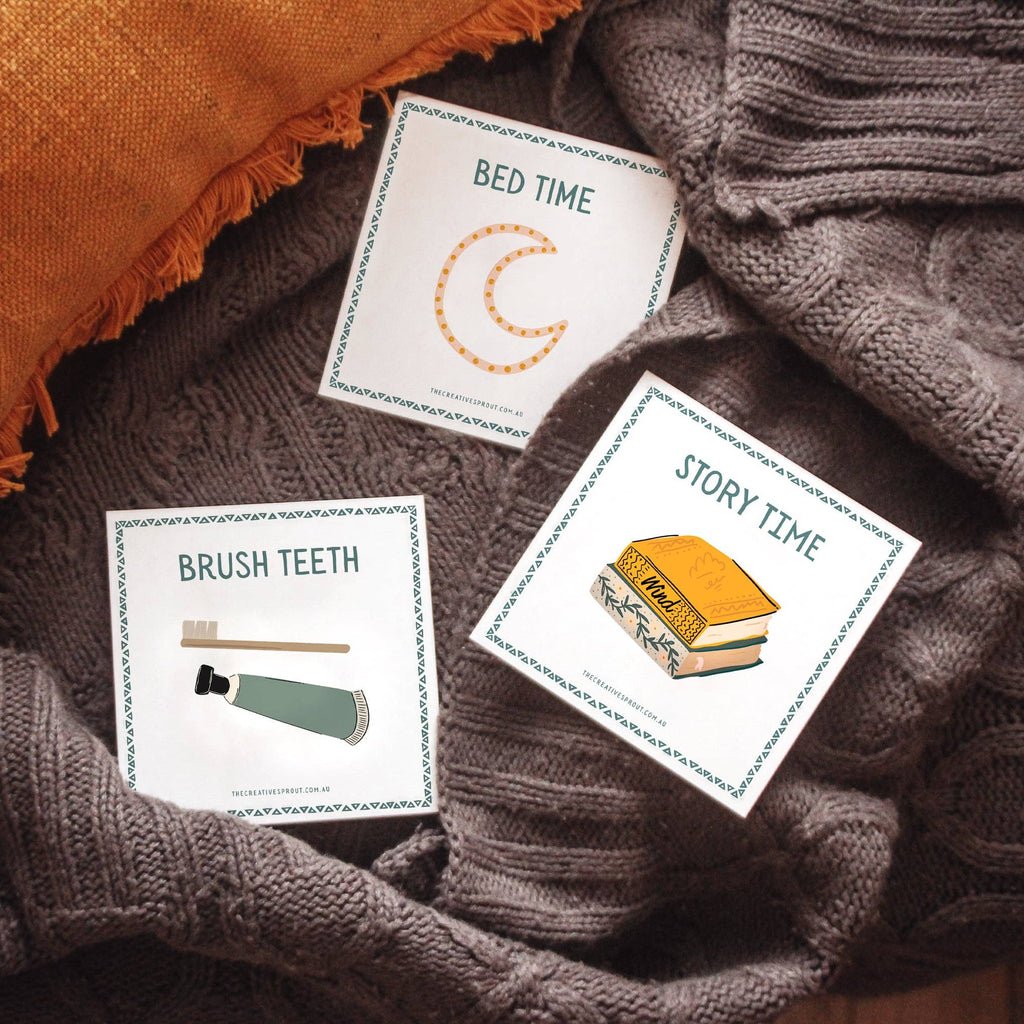 72 Daily Routine Cards | Visual Routine & Transition Support