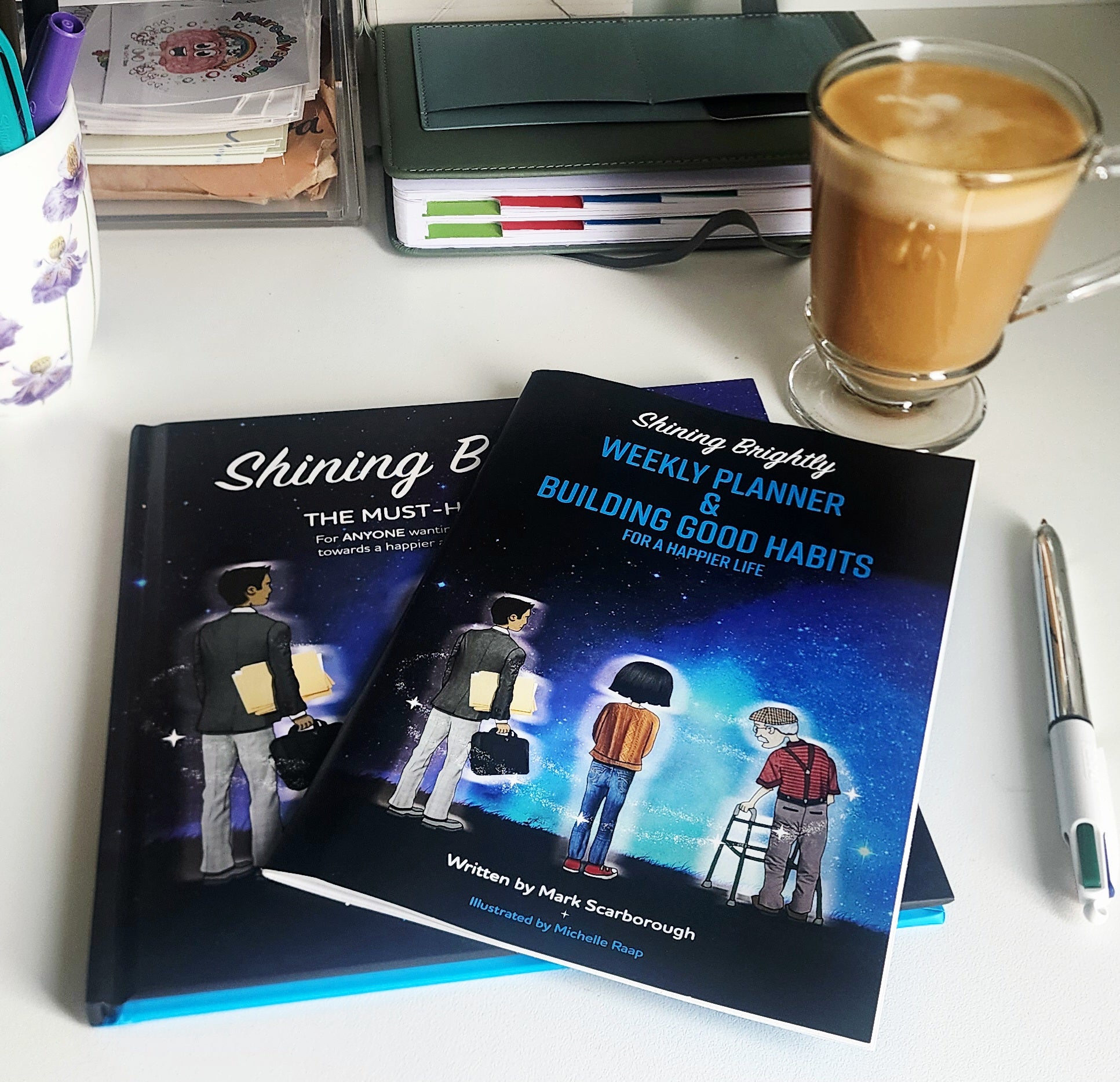 Shining Brightly | Book, Weekly Planner & Bundle by Mark Scarborough