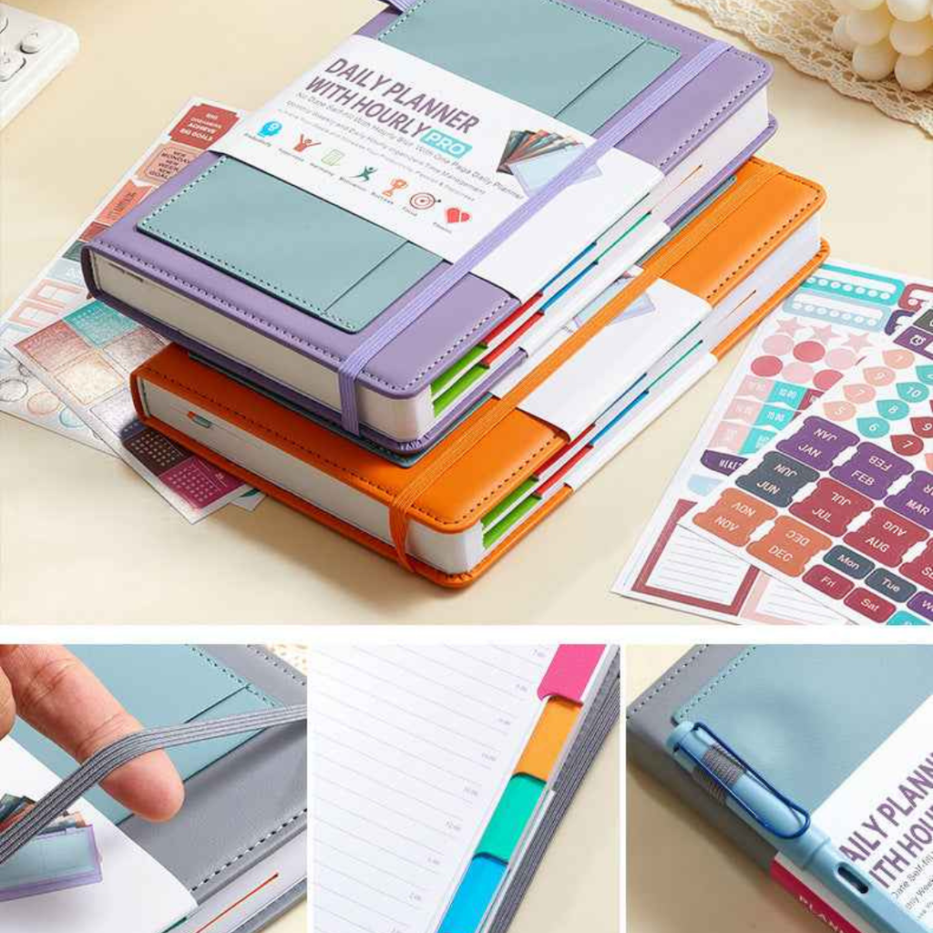 Undated A5 Daily Planner for Focus, Flexibility & Gentle Structure - Green The AuDHD Store