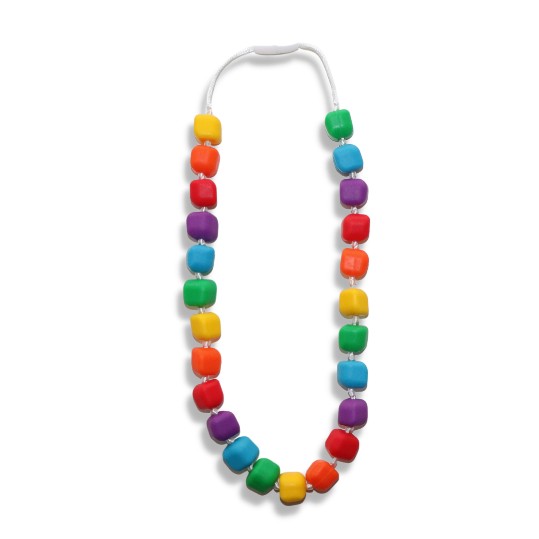 Jellystone Designs - Princess & the Pea Necklace Rainbow Bright Jellystone Designs