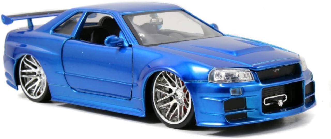 Fast & Furious 1:24 Die-Cast Nissan GT-R R34 The AuDHD Store