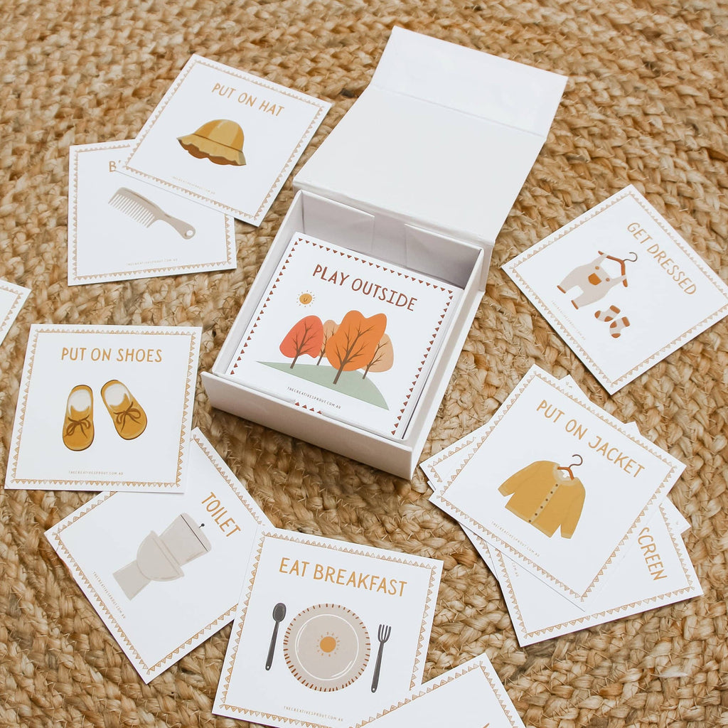 72 Daily Routine Cards | Visual Routine & Transition Support
