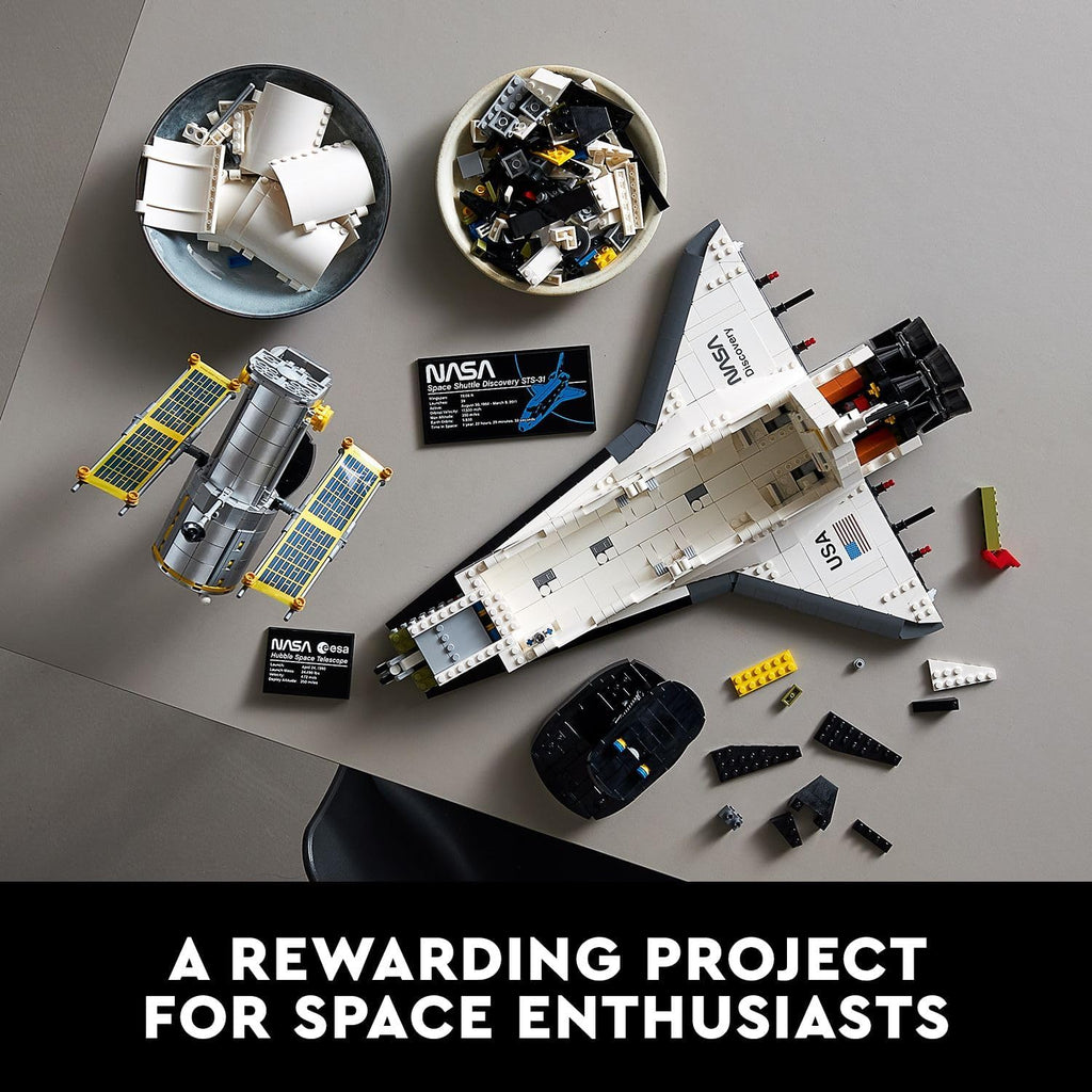 LEGO® Icons NASA Space Shuttle Discovery 10283 Model Building Kit The AuDHD Store