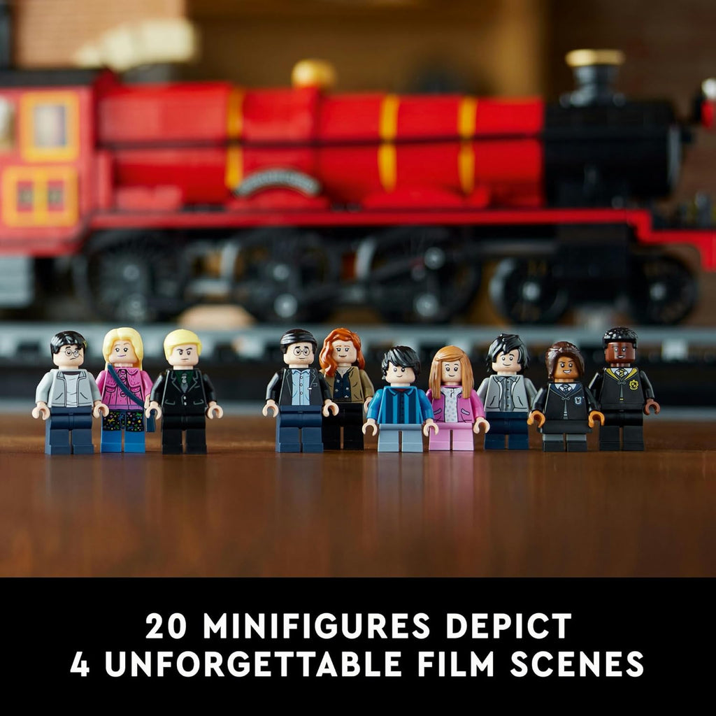 LEGO® Harry Potter™ Hogwarts Express –Collectors Edition (5129 pcs) Building Kit, Steam Train Model Includes an Engine, Tender, Passenger Carriage, Platform & Display Track, Toys for Adult Fans 76405 The AuDHD Store