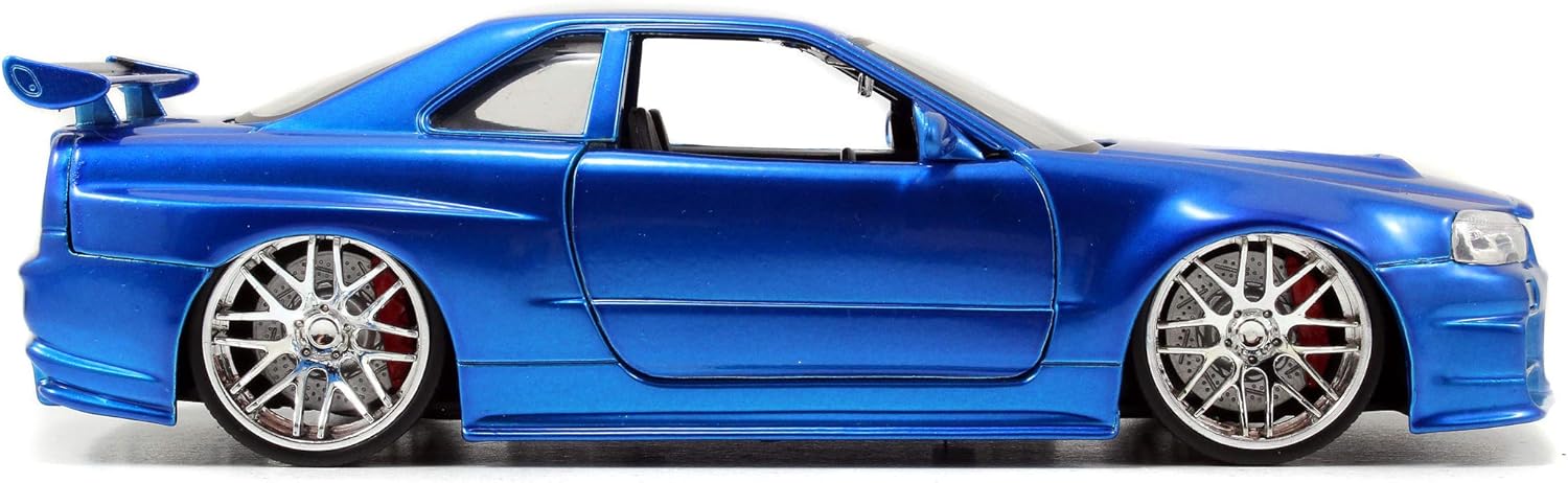 Fast & Furious 1:24 Die-Cast Nissan GT-R R34 The AuDHD Store