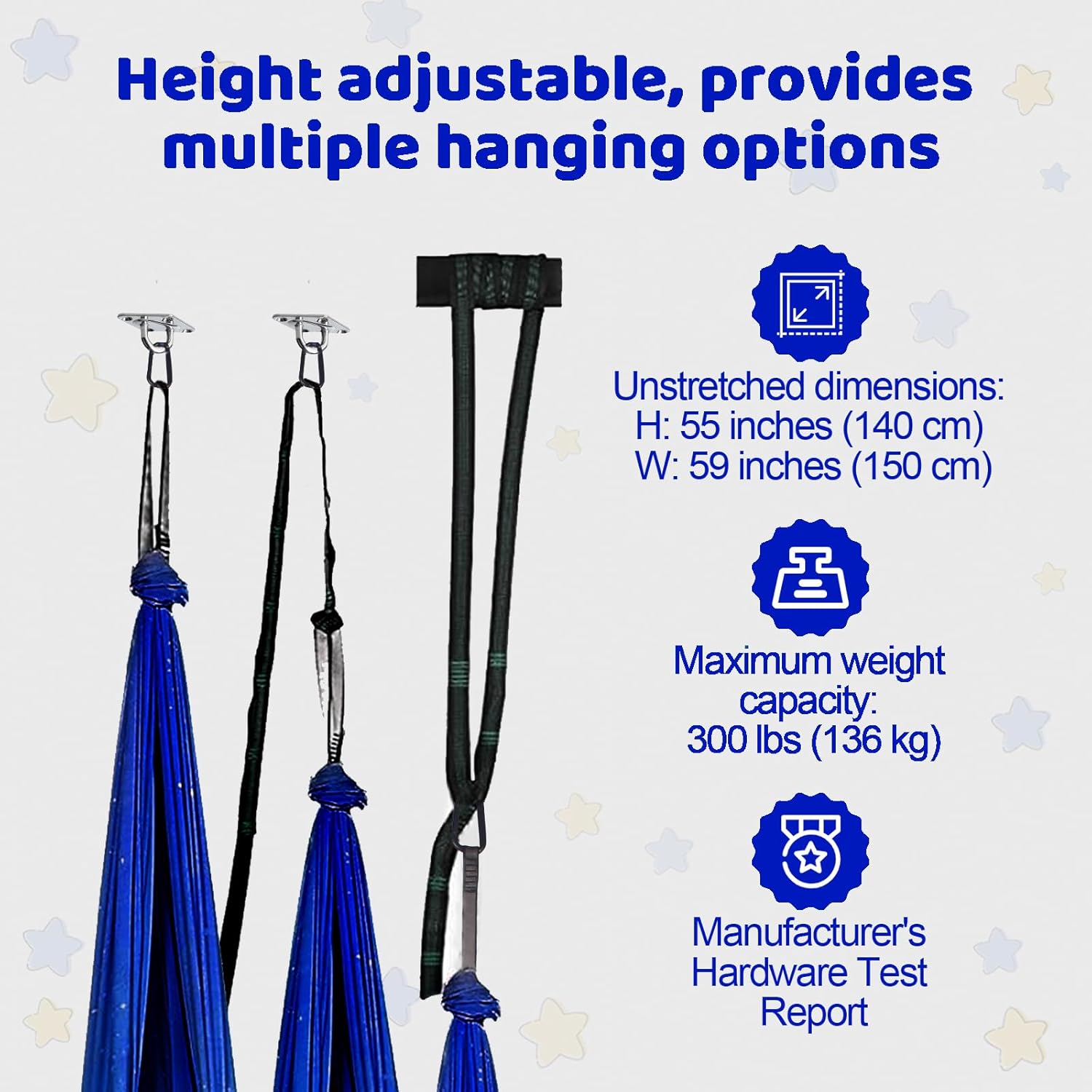 AuDHD Sensory Cuddle Swing with Hardware The AuDHD Store