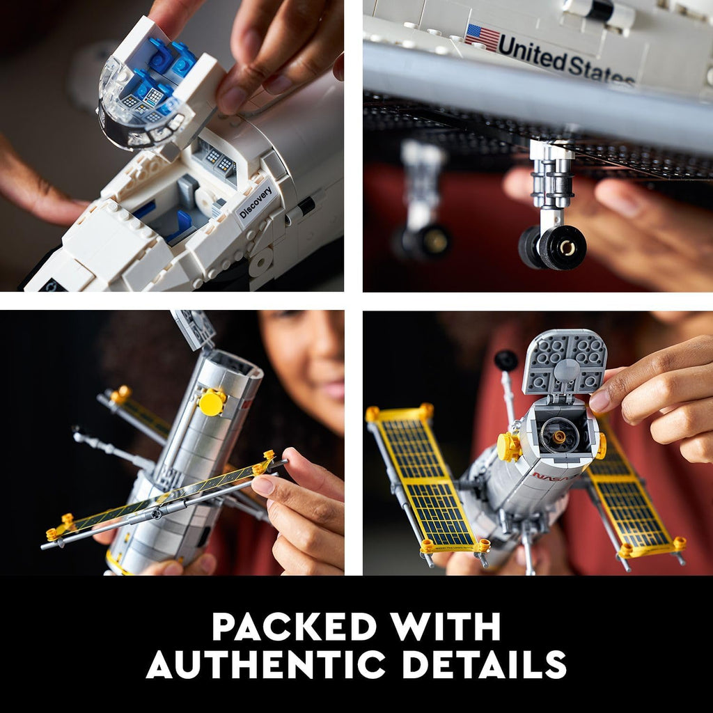 LEGO® Icons NASA Space Shuttle Discovery 10283 Model Building Kit The AuDHD Store