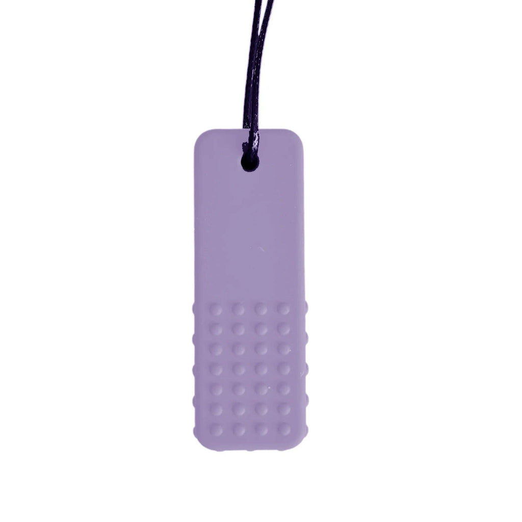 Jellystone Block Pendant | Firm Sensory Chew Necklace