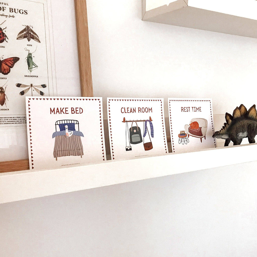 72 Daily Routine Cards | Visual Routine & Transition Support