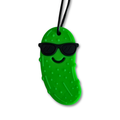 Jellystone Positive Pickle Pendant | Firm Sensory Chew Necklace