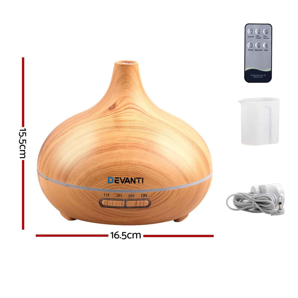 Devanti Aroma Diffuser Aromatherapy Humidifier 300ml The AuDHD Store