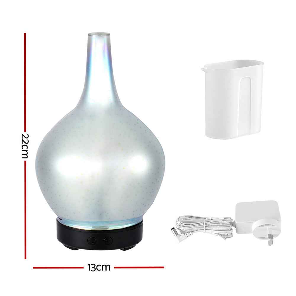 Devanti Ultrasonic Aroma Aromatherapy Diffuser 3D Light Oil Firework Humidifier The AuDHD Store