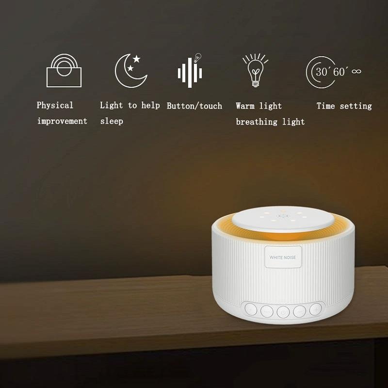 Intuitive White Noise Sleep Aid with Warm Light The AuDHD Store