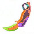 Gravity Flip Karambit Fidget Tool | Click & Trick Hand Fidget