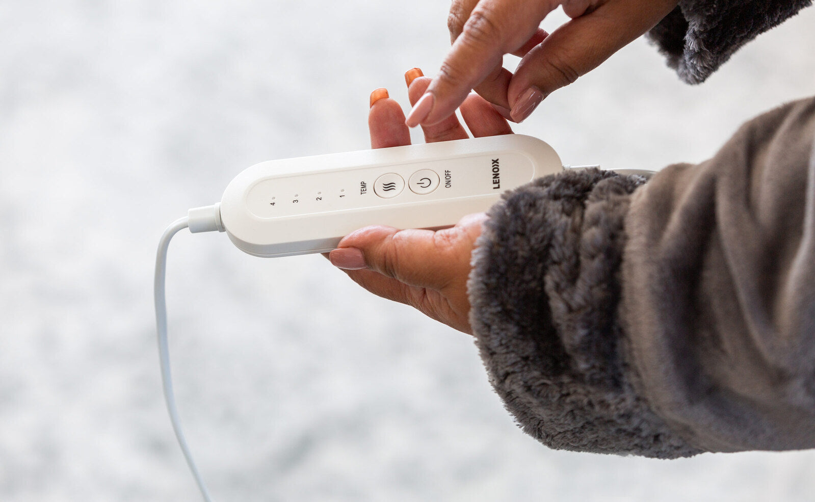 Plush flannel fleece Foot Warmer with 4 Temperature Settings The AuDHD Store