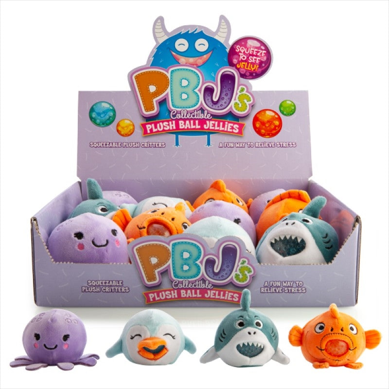 PBJ's Plush Ball Jellies - Sea Animal The AuDHD Store