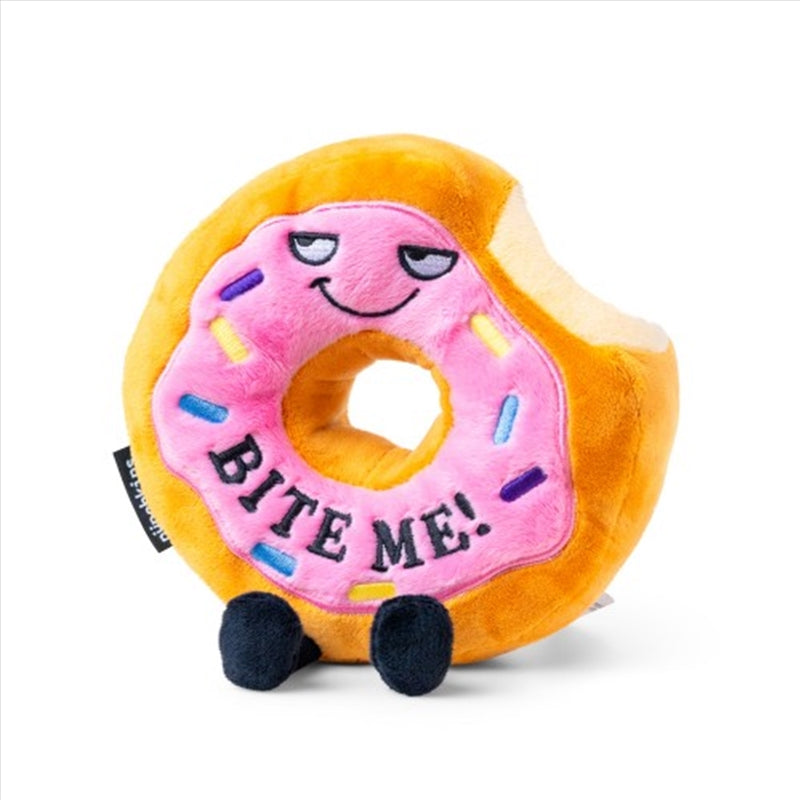 Punchkins “Bite Me” Plush Donut The AuDHD Store