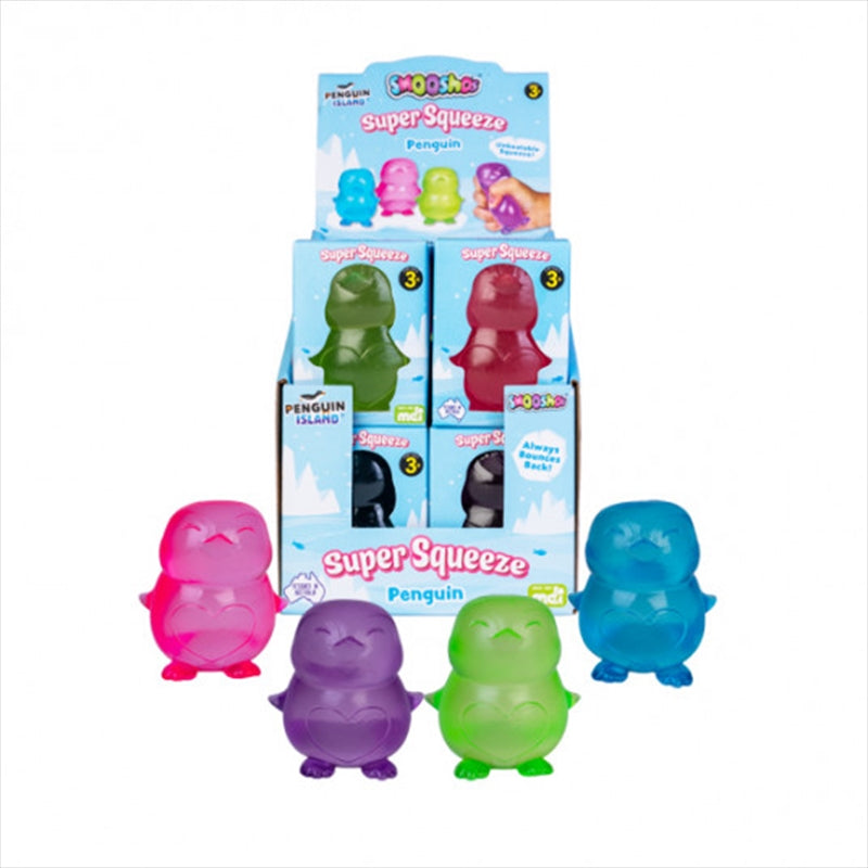 Smooshos Super Squeeze Penguin The AuDHD Store