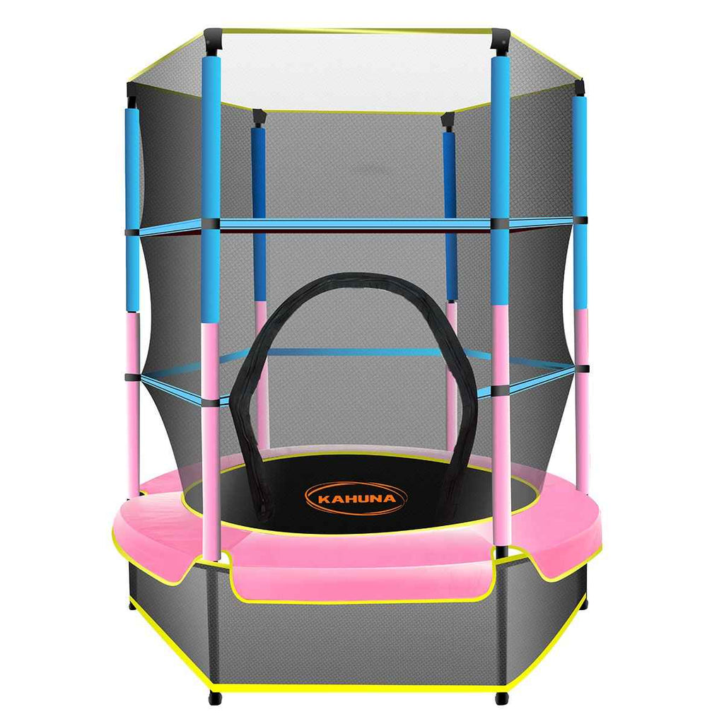 Kahuna 4.5ft Trampoline – Blue and Pink The AuDHD Store