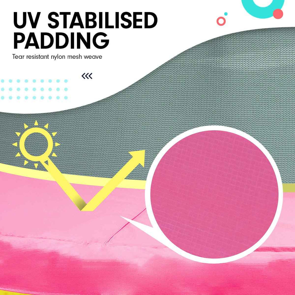 Kahuna 4.5ft Trampoline – Blue and Pink The AuDHD Store