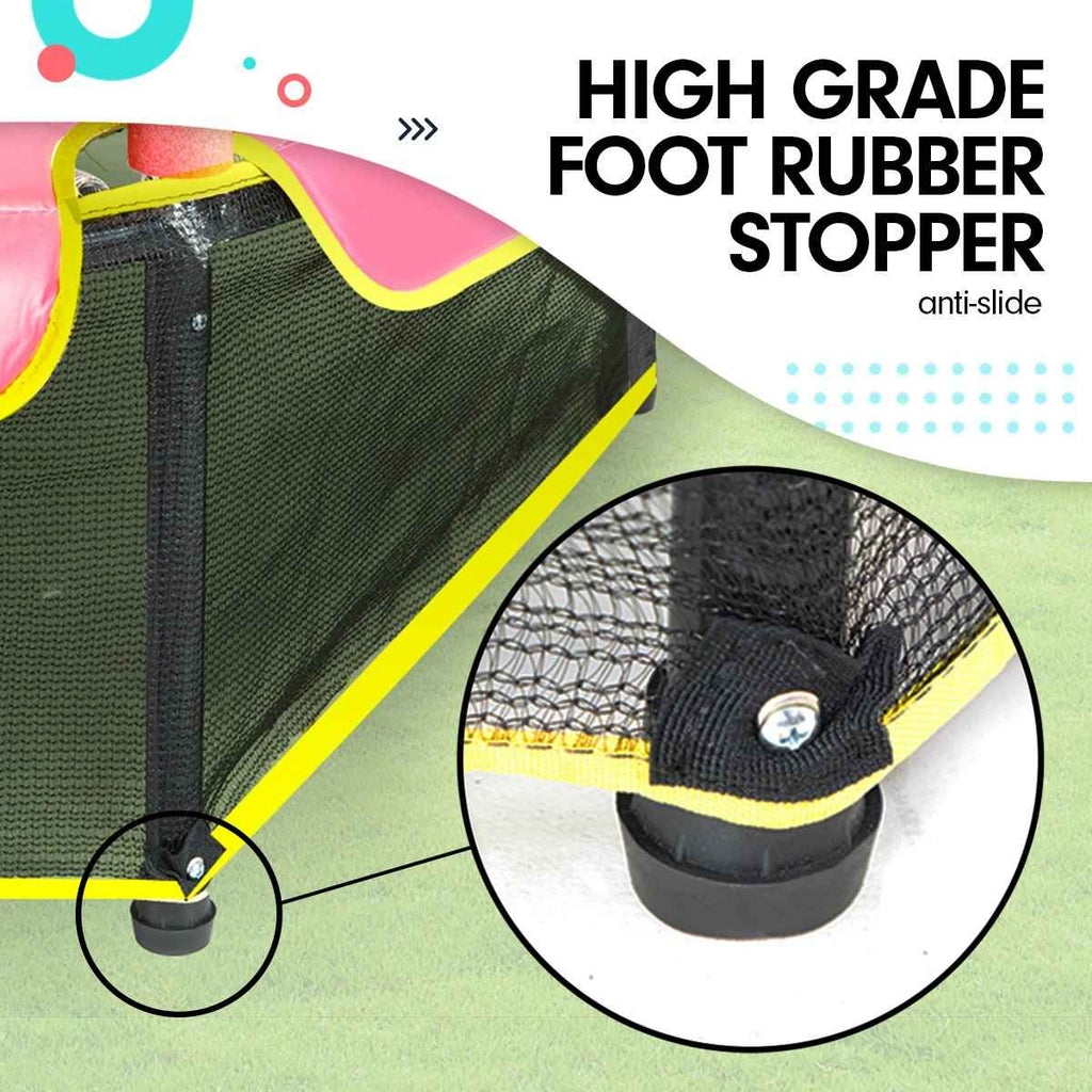 Kahuna 4.5ft Trampoline – Blue and Pink The AuDHD Store