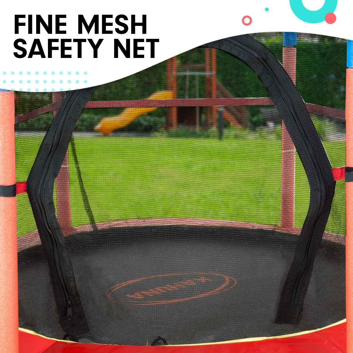 Kahuna 4.5ft Trampoline - Red The AuDHD Store