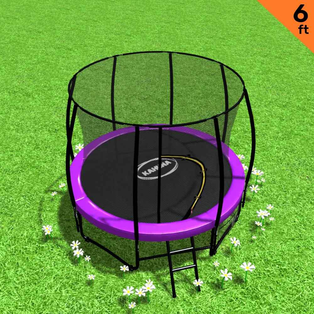 Kahuna Classic 6ft Trampoline – Purple The AuDHD Store