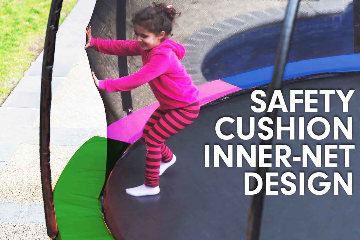 Kahuna 6ft Trampoline - Rainbow The AuDHD Store