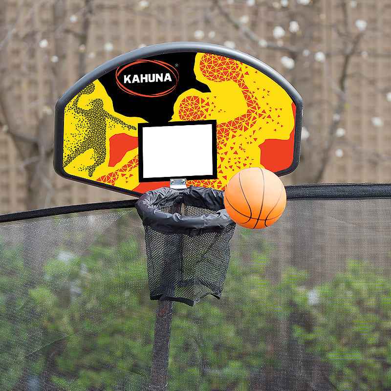 Kahuna Classic 6ft Trampoline with Basketball Set - Rainbow The AuDHD Store