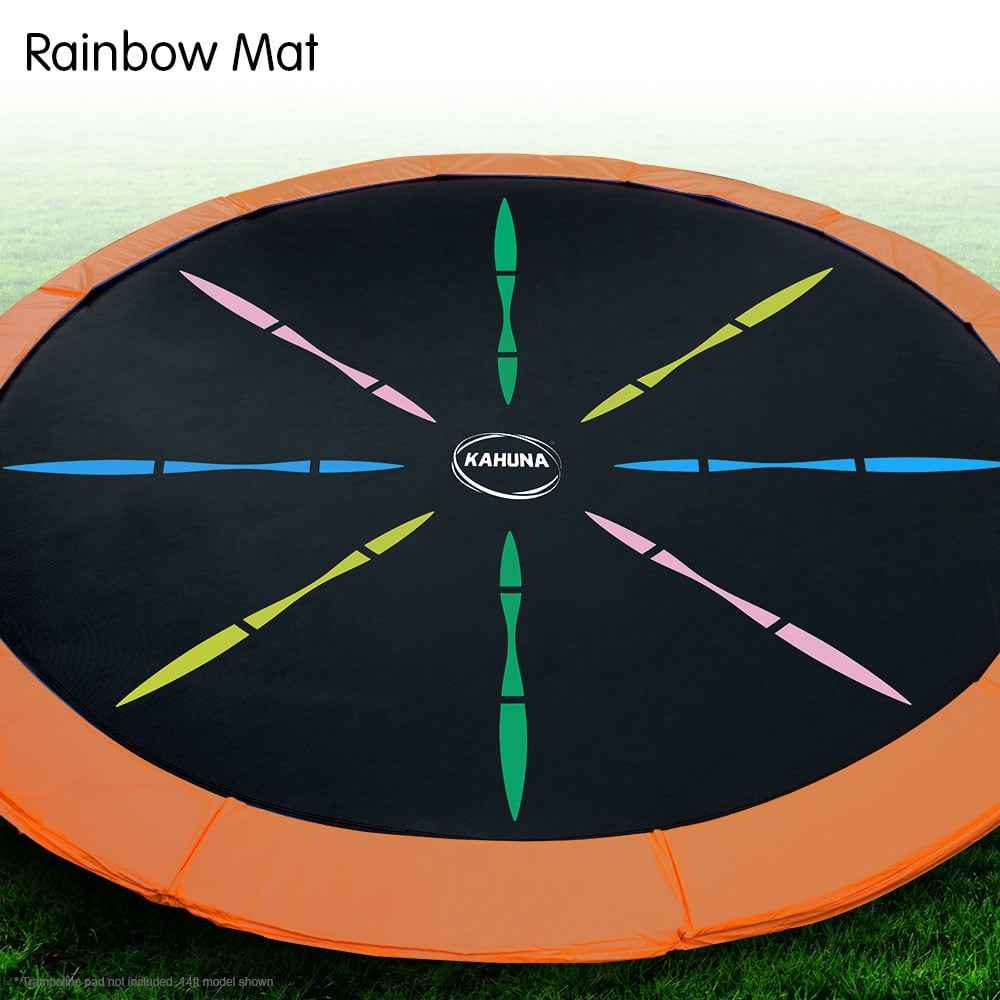 Kahuna 10ft Trampoline Replacement Spring Mat – Rainbow The AuDHD Store