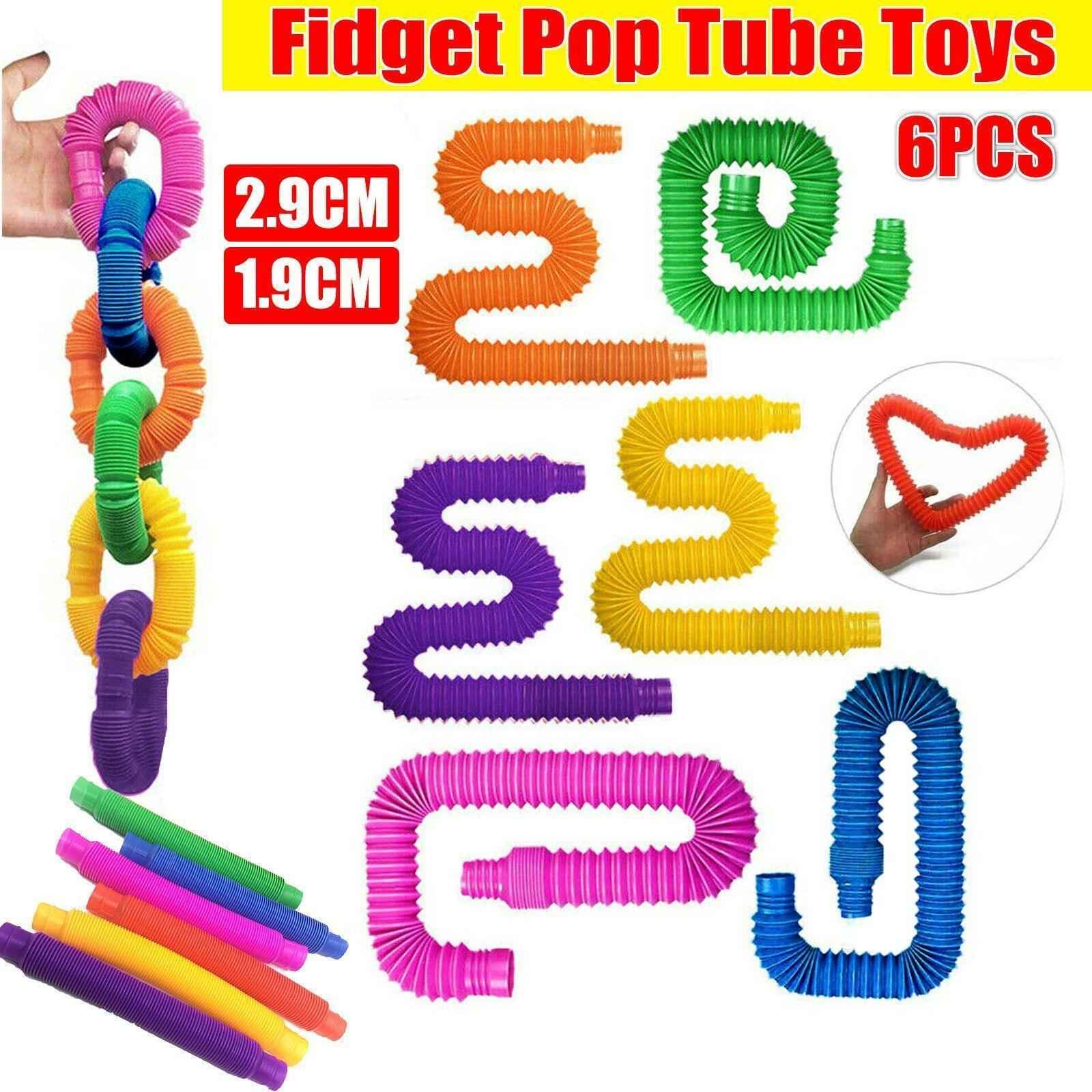 6Pcs Sensory Pop Tube Fidget Tools The AuDHD Store