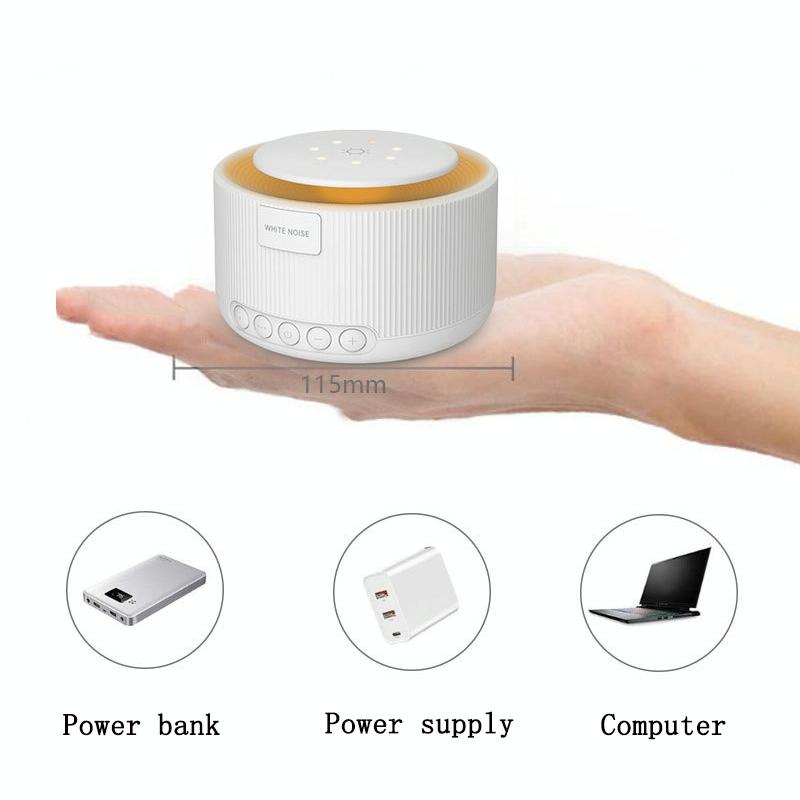Intuitive White Noise Sleep Aid with Warm Light The AuDHD Store