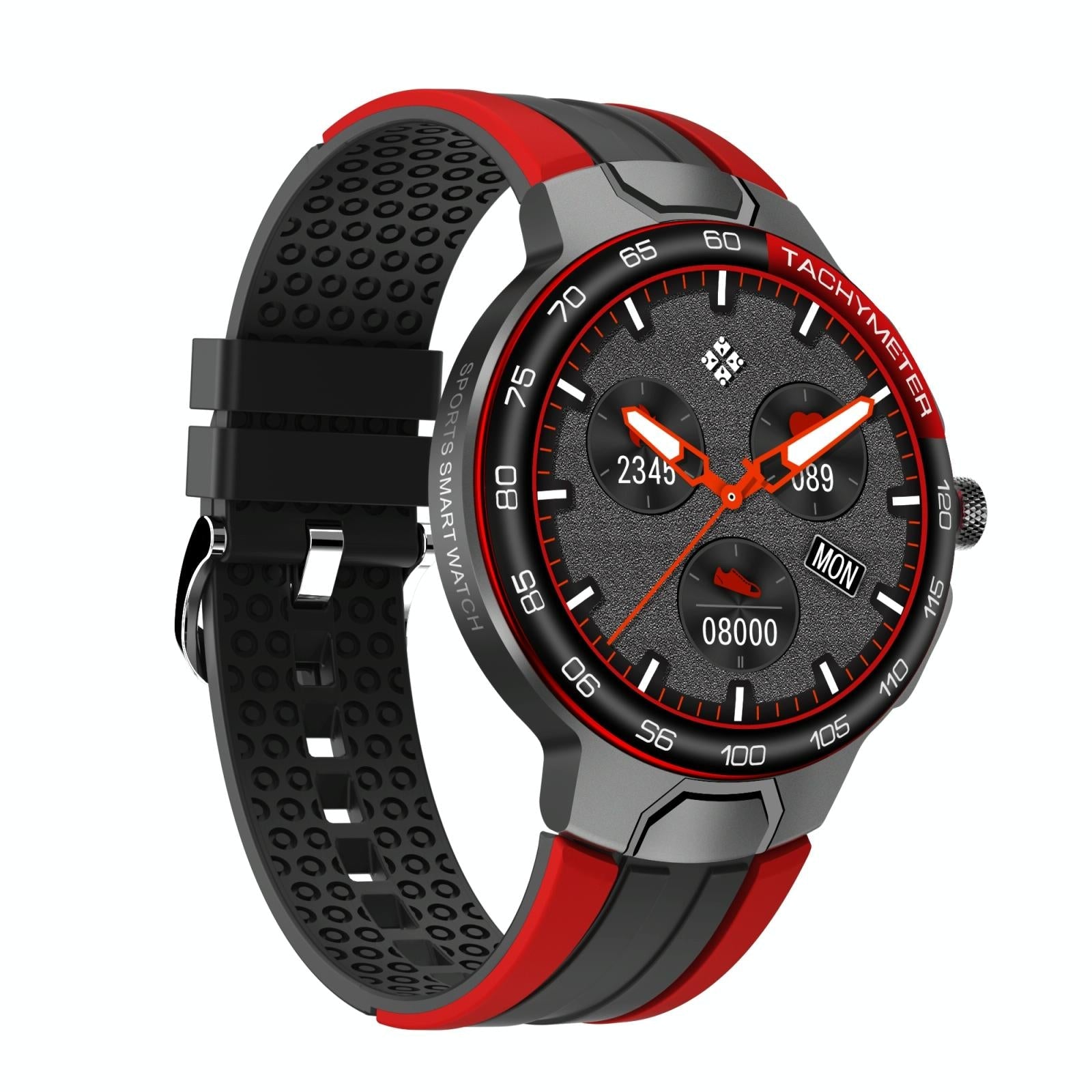 Waterproof Smart Watch with Intelligent Health Tracking - Orange The AuDHD Store