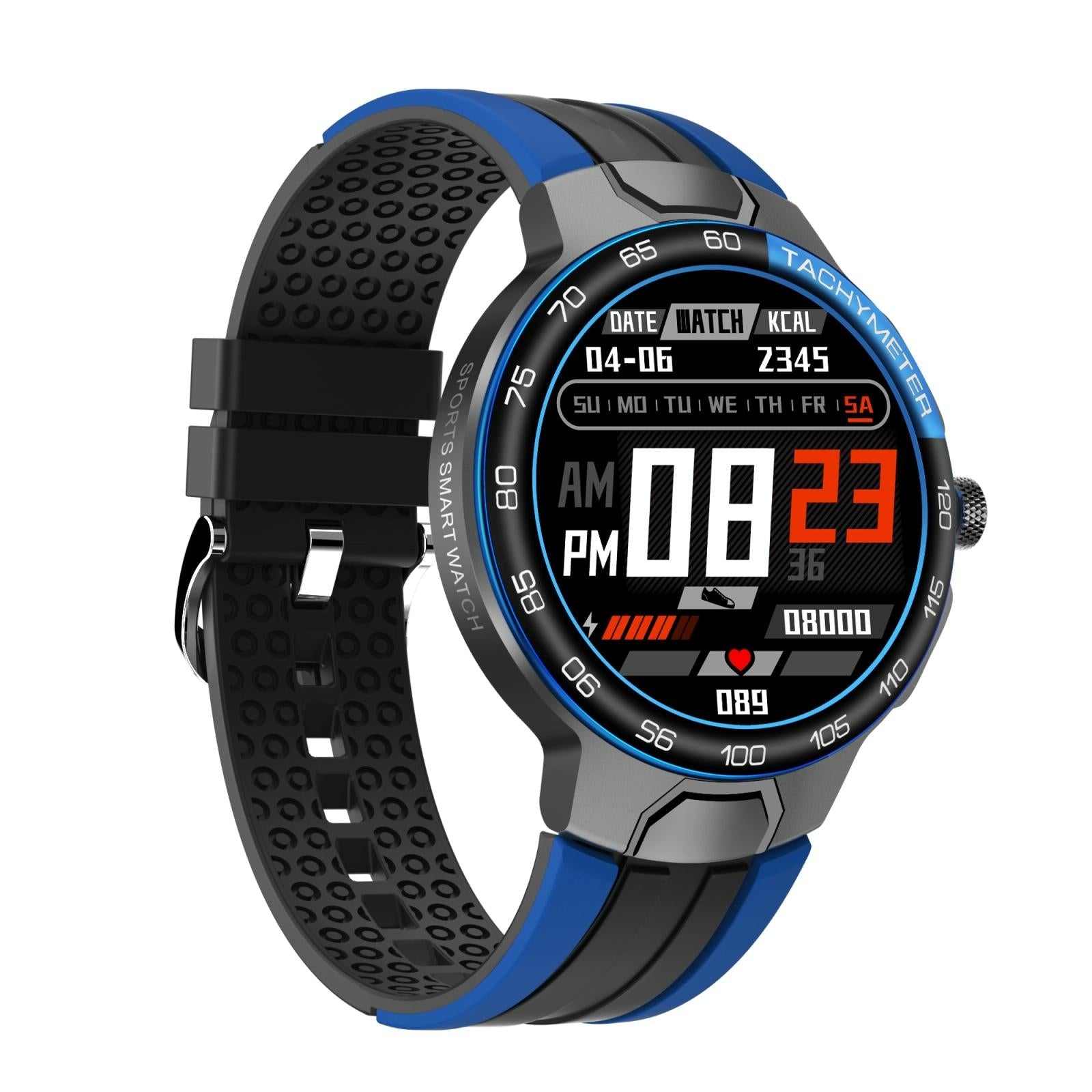 Waterproof Smart Watch with Intelligent Health Tracking - Orange The AuDHD Store
