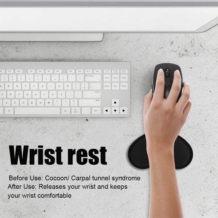 3D Wrist Rest Memory Foam Mouse Pad The AuDHD Store