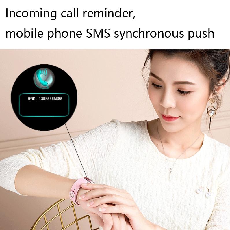 Smart Watch with Heart Rate Monitor & Menstrual Cycle Reminder – Red The AuDHD Store