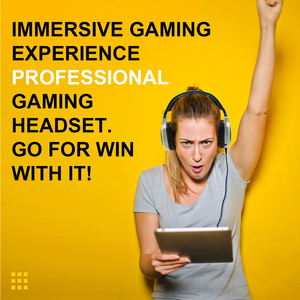 3.5Mm Noise-Canceling Gaming Headset With Retractable Mic 2M Cable The AuDHD Store