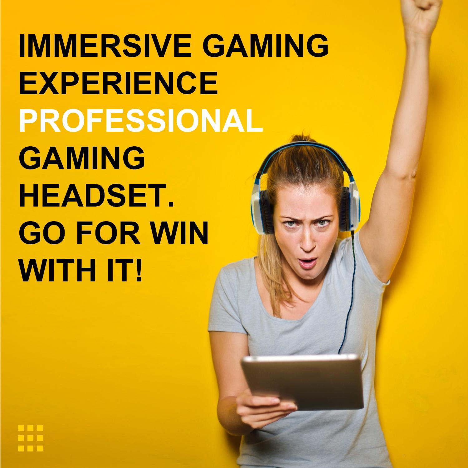 3.5Mm Noise-Canceling Gaming Headset With Retractable Mic 2M Cable The AuDHD Store