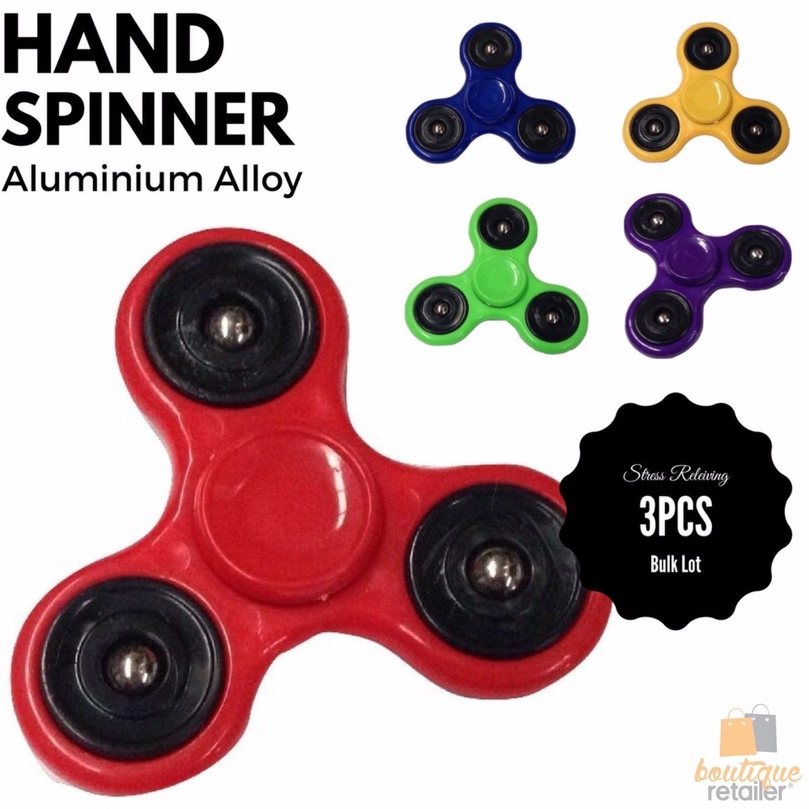 Fidget Spinner - 3 Pack The AuDHD Store