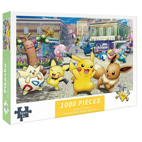 1000 Piece Pikachu Jigsaw Puzzle (2 PCS) The AuDHD Store