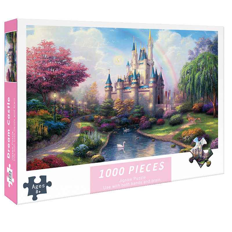 Dream Castle 2-Pack 1000-Piece Jigsaw Puzzle The AuDHD Store