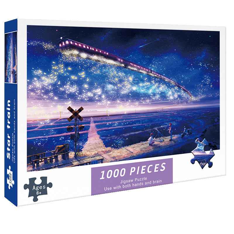 Star Train 2-Pack 1000-Piece Jigsaw Puzzle The AuDHD Store