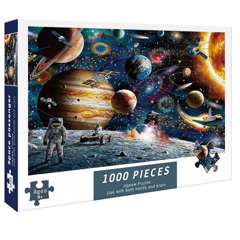 Space Passenger Puzzle — 1000 Piece Jigsaw The AuDHD Store