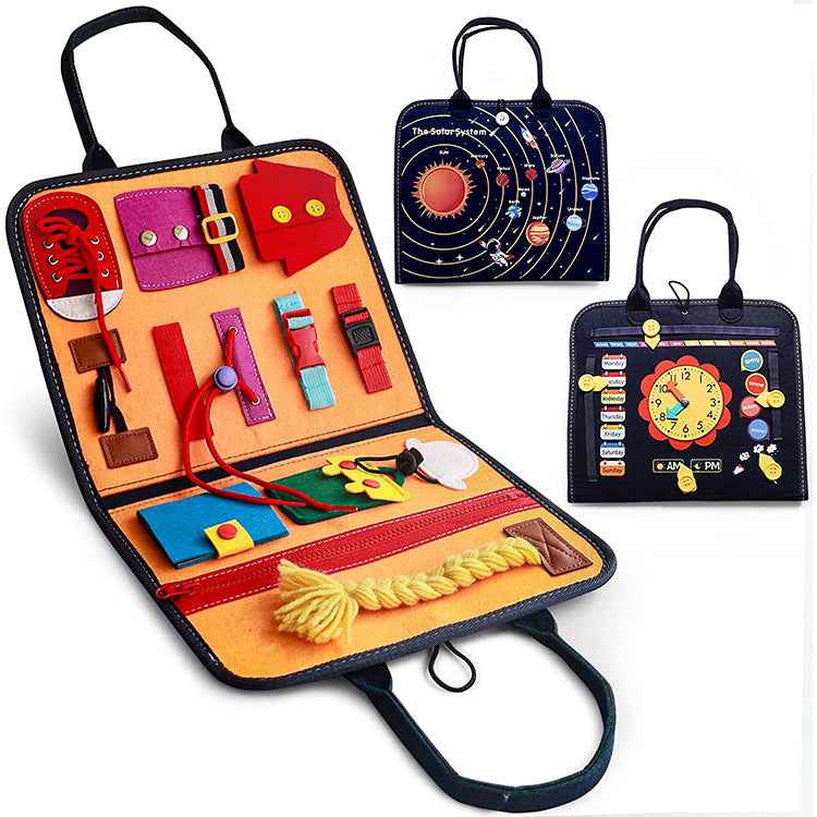 Montessori Busy Board - Educational Sensory Activity Tool The AuDHD Store