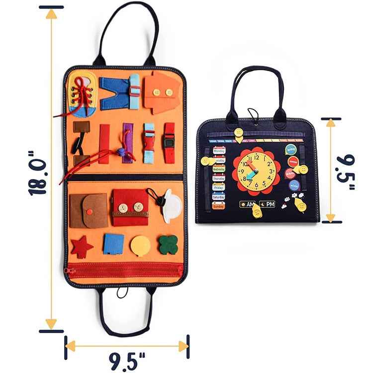 Montessori Busy Board - Educational Sensory Activity Tool The AuDHD Store