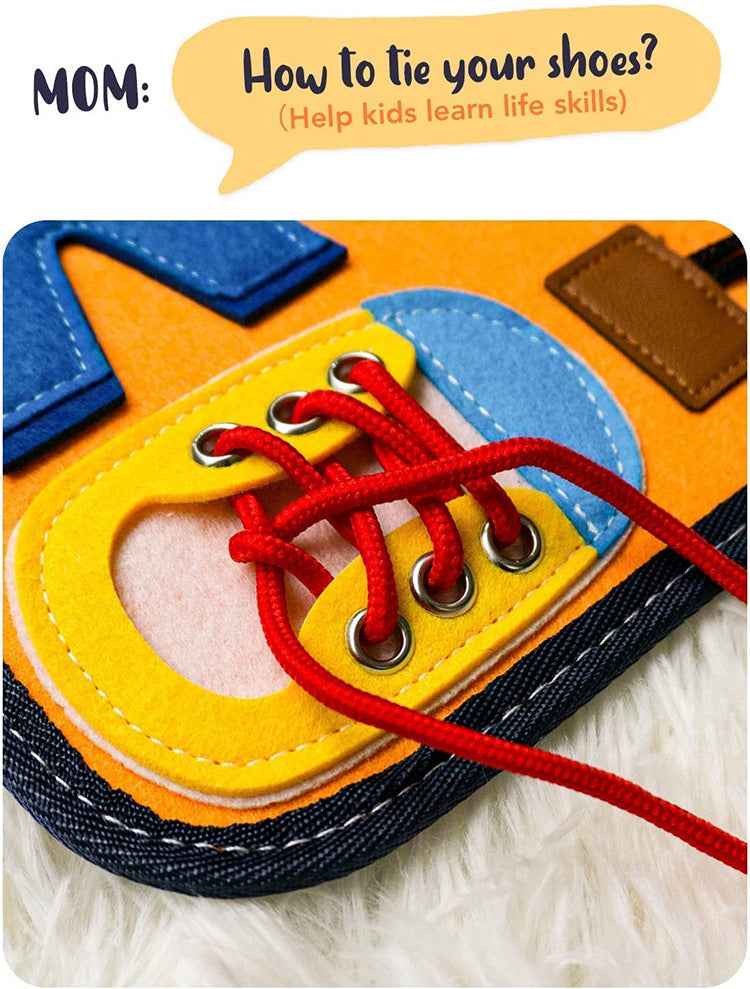 Montessori Busy Board - Educational Sensory Activity Tool The AuDHD Store