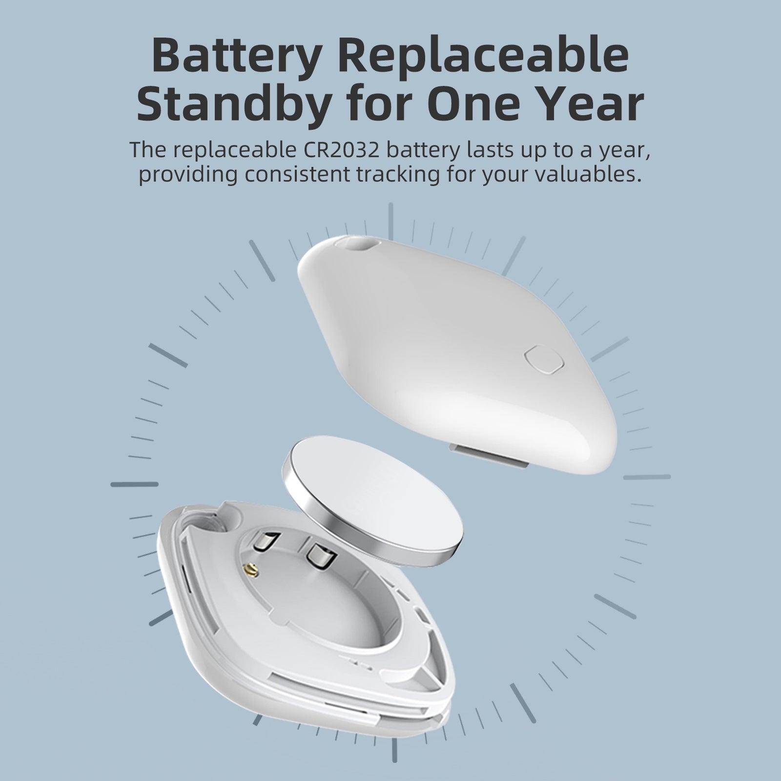 TrackRight Mini Finder Tag — Apple Find My-Enabled GPS Locator The AuDHD Store