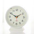 Non-Ticking Analogue Alarm Clock with Night Light for Bedside or Office The AuDHD Store