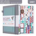 Undated A5 Daily Planner for Focus, Flexibility & Gentle Structure - Grey The AuDHD Store