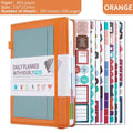 Undated A5 Daily Planner for Focus, Flexibility & Gentle Structure - Orange The AuDHD Store